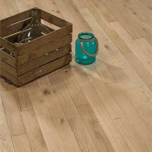 Parquet Chêne Massif Gamme nature Sélectionné 400B No visible Brossé huilé