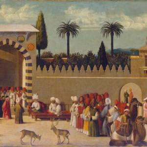 Papier peint Ambassade Vénitienne à Damas