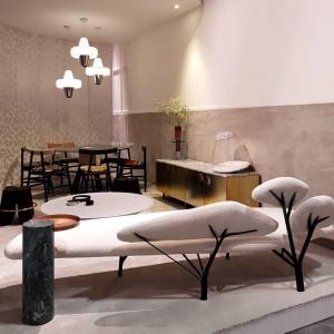 Table d'appoint Salute medium