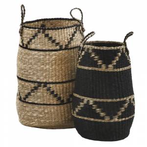 Set de 2 paniers Zazou (en jonc de mer)