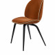 Chaise Beetle Dining Fully Upholstered Wood Base