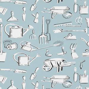 Papier peint Les Outils Du Jardin