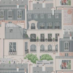 Papier peint Les toits de Paris