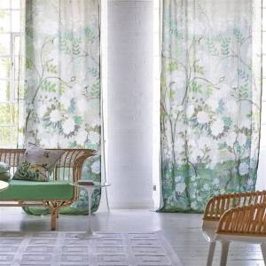 Tissu Fleur Orientale