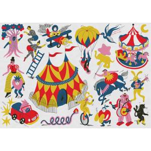 Papier Peint Magic Circus Vynil