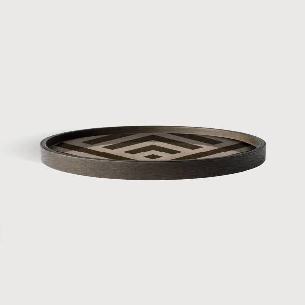 Mini plateau Chevron Graphite