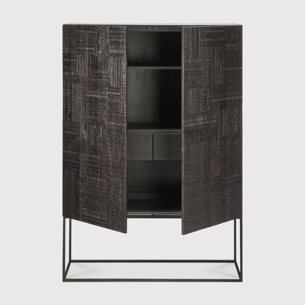 Armoire Tabwa - 2 portes, 2 tiroirs