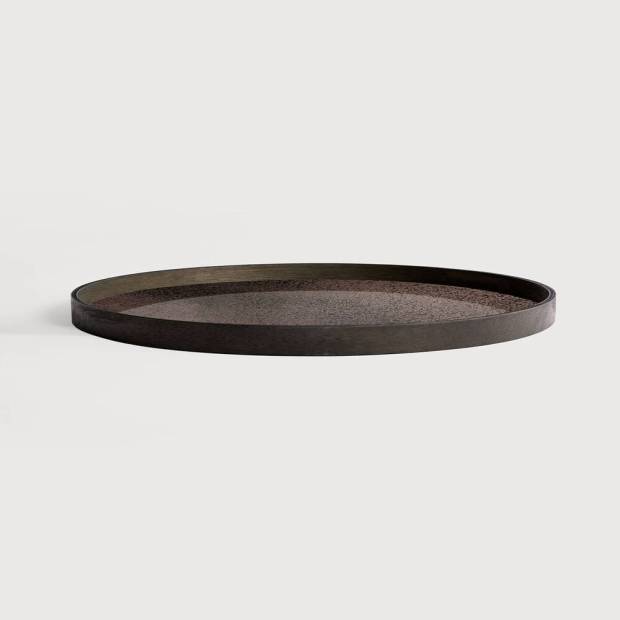 Plateau Heavy Aged Bronze Mirror