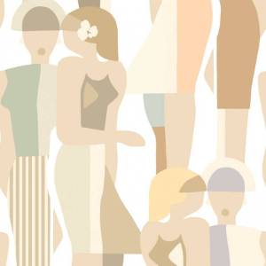 Papier peint fashion week