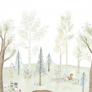 Panoramique The Enchanted Forest With Bear