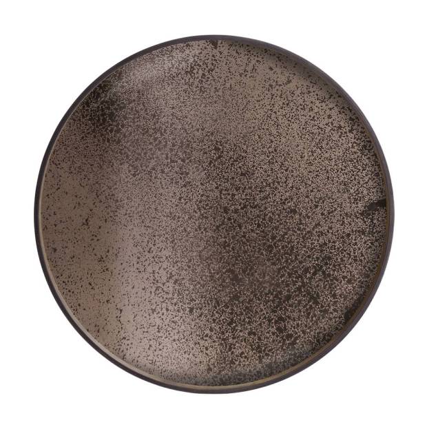 Plateau Heavy Aged Bronze Mirror