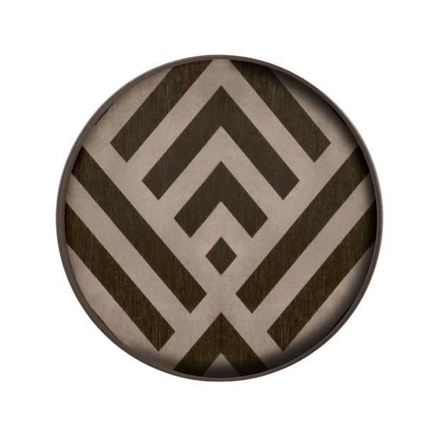 Mini plateau Chevron Graphite