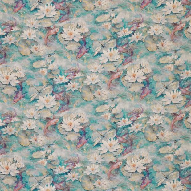 Tissu Water Lily