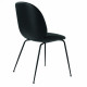 Chaise Beetle Dining Fully Upholstered Black Base