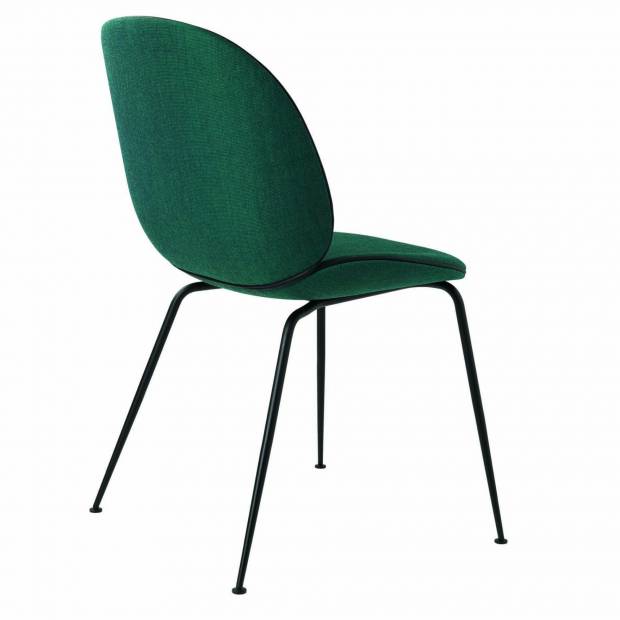 Chaise Beetle Dining Fully Upholstered Black Base