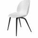 Chaise Beetle Dining Conic Black Wood Base