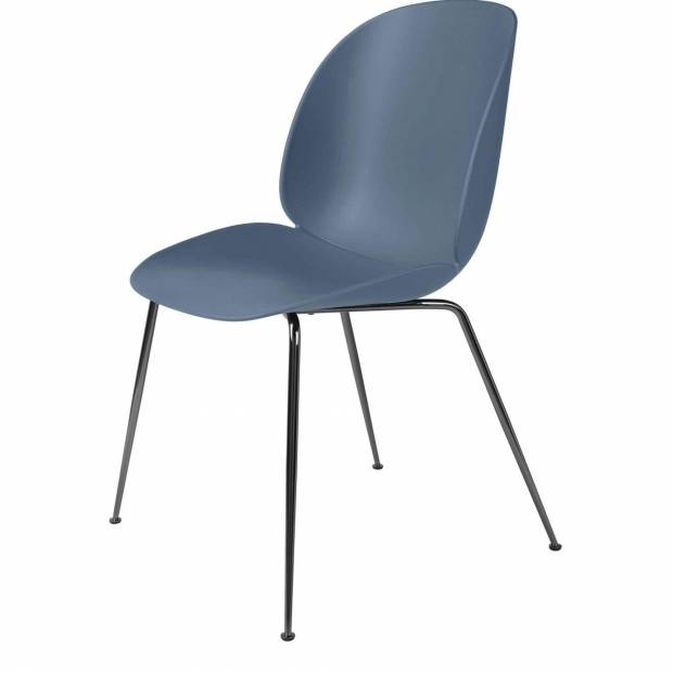 Chaise Beetle Dining Conic Chrome Base