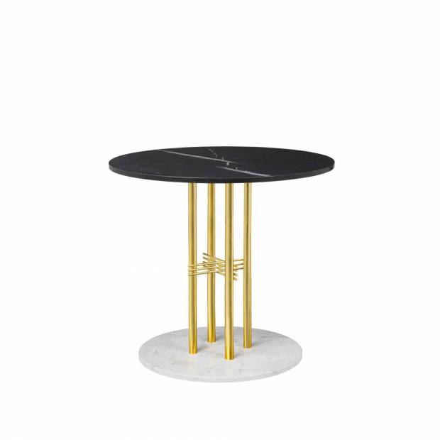 Table Ts Column Dining Brass 80
