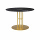 Table Ts Column Dining Brass 110