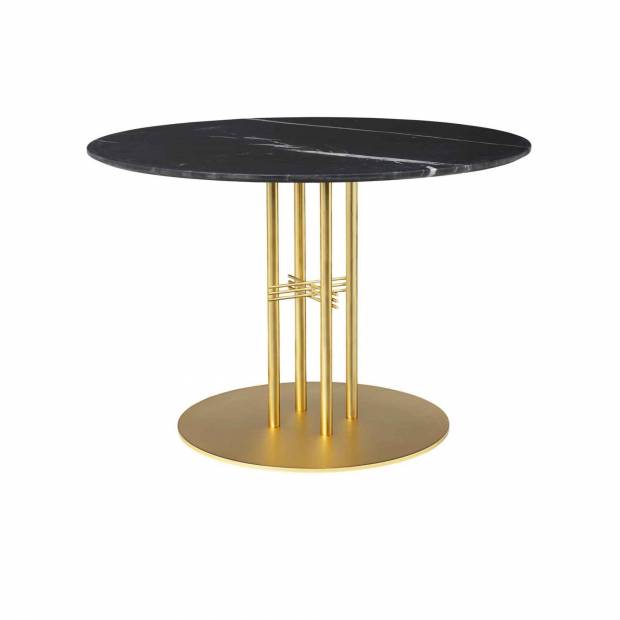 Table Ts Column Dining Brass 110