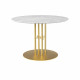 Table Ts Column Dining Brass 110