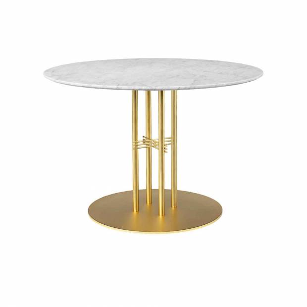 Table Ts Column Dining Brass 110