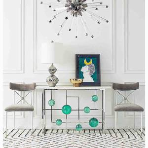 Console Globo Fretwork