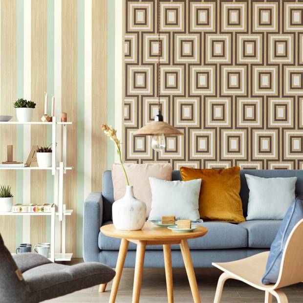 Papier Peint Multi Stripes +