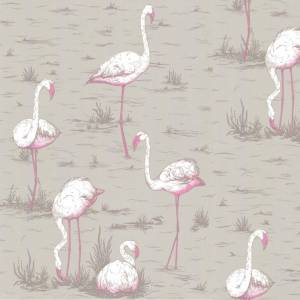 Papier peint Flamingos