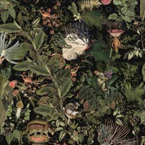 Papier Peint Menagerie Of Extinct Animals