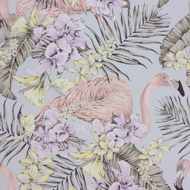 Papier peint Flamingo Club