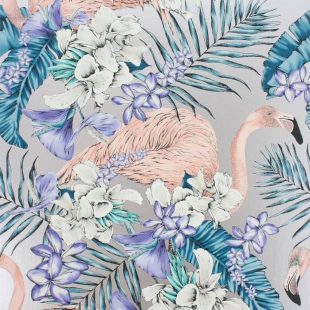 Papier peint Flamingo Club