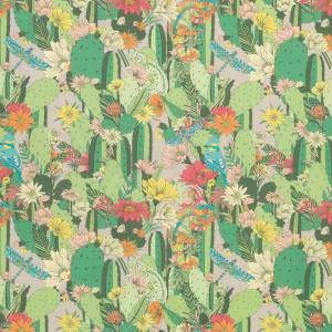 Tissu Cactus Garden
